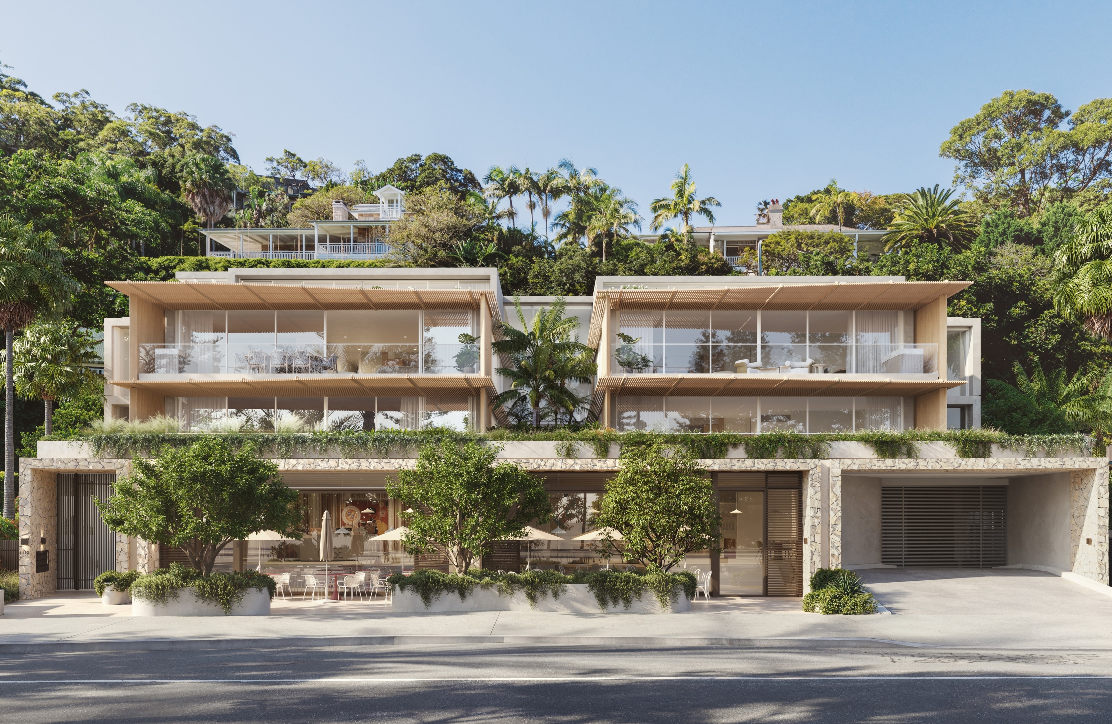 Palm Beach Apartments high-rise residential tower with glazed façade